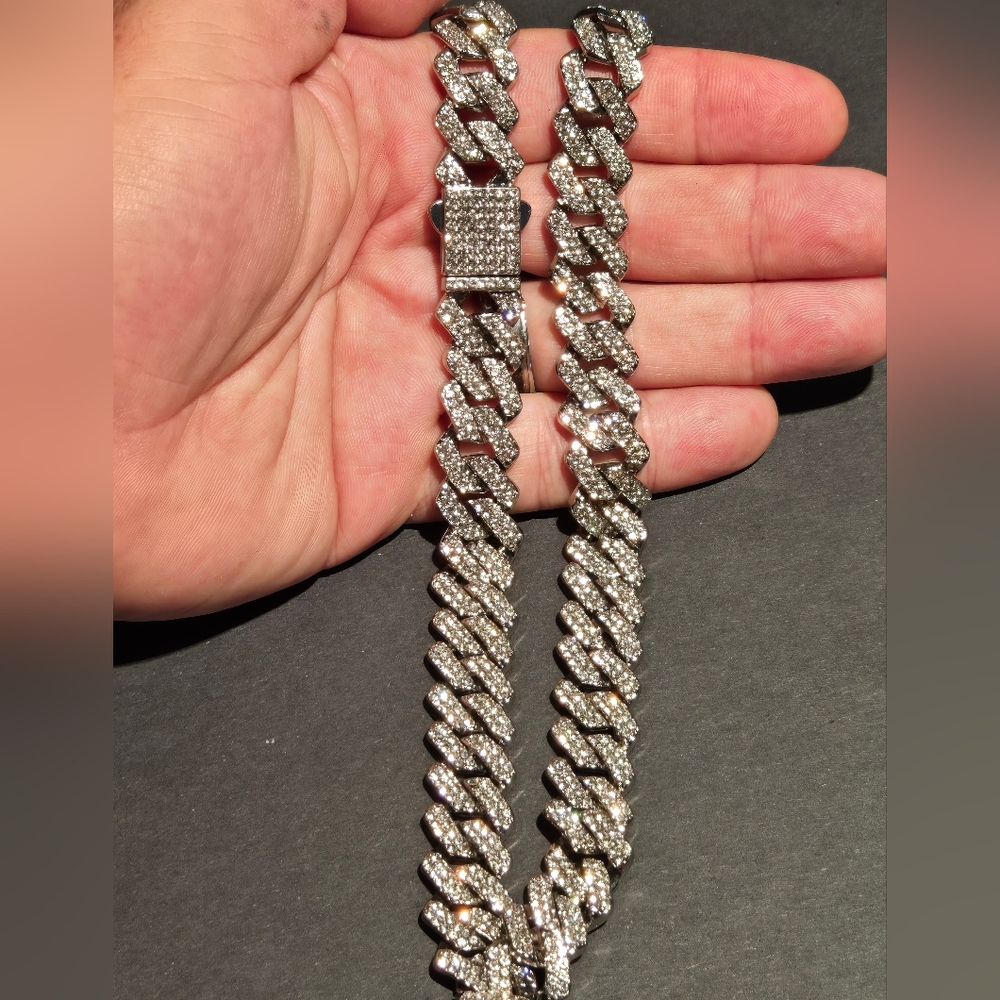 Iced out necklace...24135